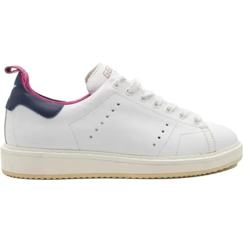 Starter Sneakers - White Purple Blue , female, Sizes: 6 UK - Golden Goose - Modalova