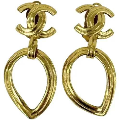 Pre-owned Metal chanel-jewelry , female, Sizes: ONE SIZE - Chanel Vintage - Modalova