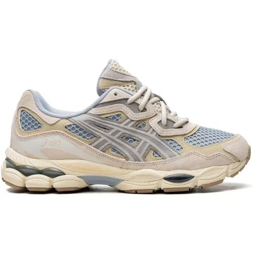 Grey Dolphin Sneakers Mesh/Synthetic Leather , male, Sizes: 9 UK, 7 1/2 UK - ASICS - Modalova