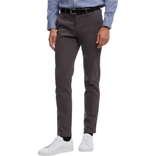 Soho Extra-slim Fit Baumwoll Gebürstete Chino Hose , Herren, Größe: W34 - Brooks Brothers - Modalova