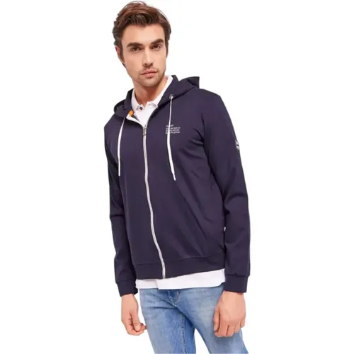 Zip-throughs, male, , Size: 2XL Zip Hoodie - Gaudi - Modalova