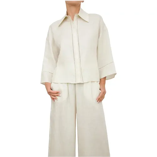 Stilvolle Bluse für Frauen , Damen, Größe: M - Max Mara - Modalova