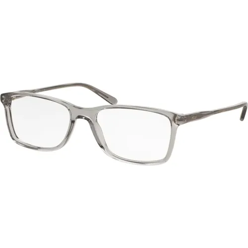 Glasses, unisex, , Size: 58 MM Transparent Light Grey Eyewear Frames - Polo Ralph Lauren - Modalova