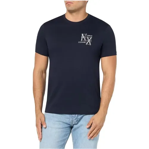 Logo T-shirt , Herren, Größe: S - Armani Exchange - Modalova