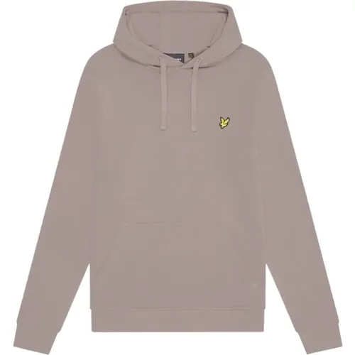 Hoodies, male, , Size: M Taupe Hoodies Ml416Vog - Lyle & Scott - Modalova