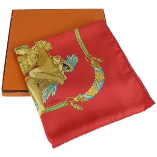 Pre-owned Silk scarves , female, Sizes: ONE SIZE - Hermès Vintage - Modalova