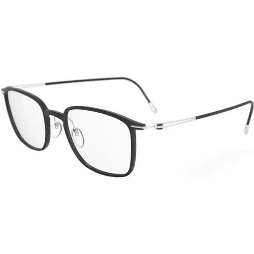 Glasses, unisex, , Size: 48 MM Silver Eyewear Frames Lite Spirit - Silhouette - Modalova