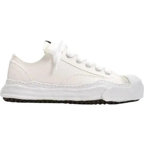 Sneakers, male, , Size: 9 US Hank OG Sole Canvas Low-top Sneaker - Mihara Yasuhiro - Modalova