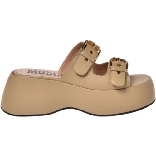 Sandals , female, Sizes: 5 UK - Moschino - Modalova