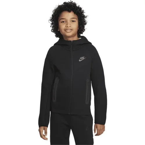 Tech Fleece Trainingsanzug Kinder Schwarz Pre-Order - Nike - Modalova