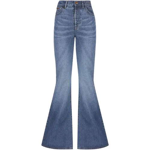 Flared Denim Jeans , female, Sizes: W30 - Chloé - Modalova