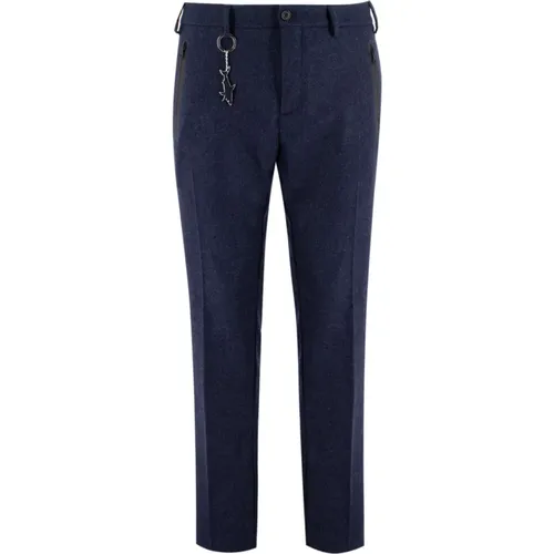 Elegant Wool Trousers for Comfort , male, Sizes: M, XL, L, 2XL - PAUL & SHARK - Modalova