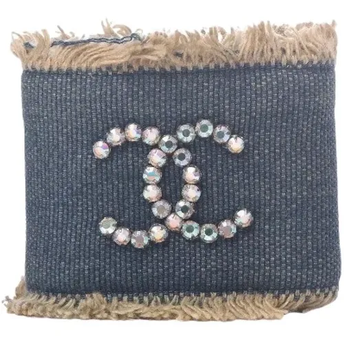 Pre-owned Jewellery, female, , Size: ONE SIZE Denim Jewelry, Vintage Style - Chanel Vintage - Modalova