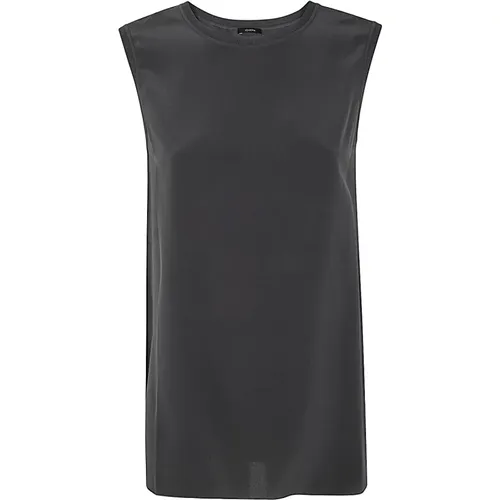 Seidenkreppbluse Schiefer , Damen, Größe: XL - joseph - Modalova