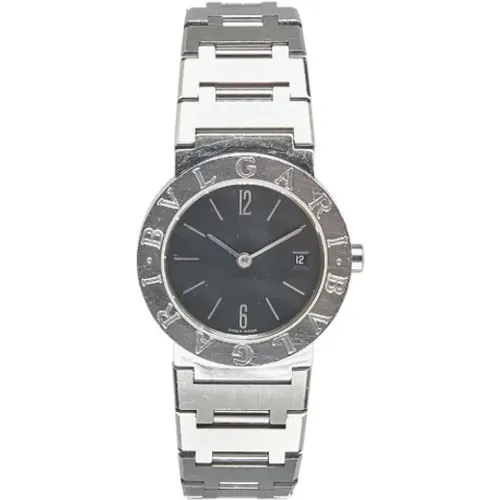 Pre-owned Watches, female, , Size: ONE SIZE Pre-owned Stainless Steel watches - Bvlgari Vintage - Modalova