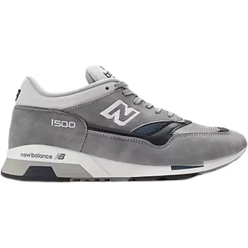 Sneakers, male, , Size: 12 US Grey Flat Shoes Inspired by M1500 - New Balance - Modalova