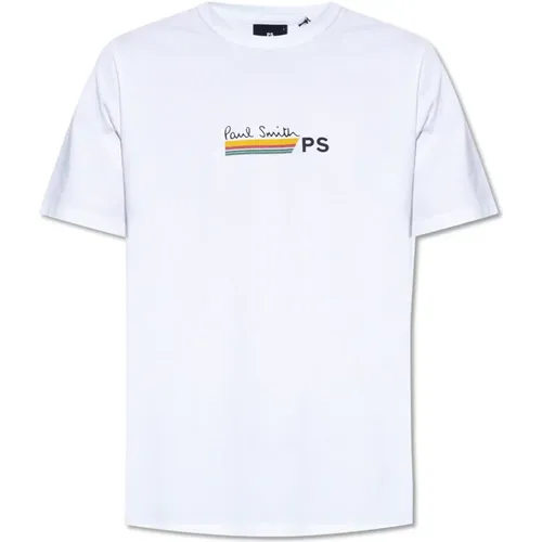 T-Shirt mit Logo , Herren, Größe: XL - PS By Paul Smith - Modalova