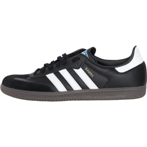 Schwarze Samba OG Sneakers , Herren, Größe: 45 1/3 EU - adidas Originals - Modalova