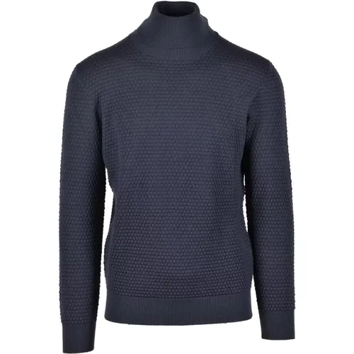 Turtlenecks, male, , Size: 2XL Merino Wool Sweater - Kangra - Modalova