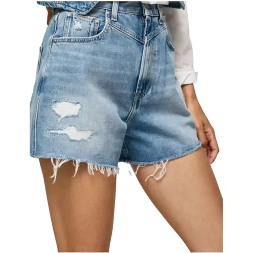 Denim Shorts , Damen, Größe: W29 - Pepe Jeans - Modalova