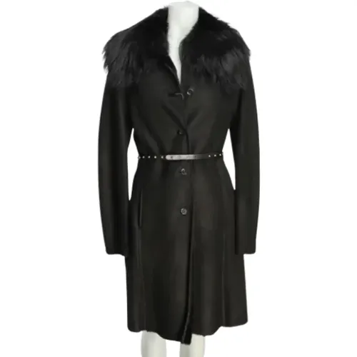 Pre-owned Leder outerwear - Gucci Vintage - Modalova