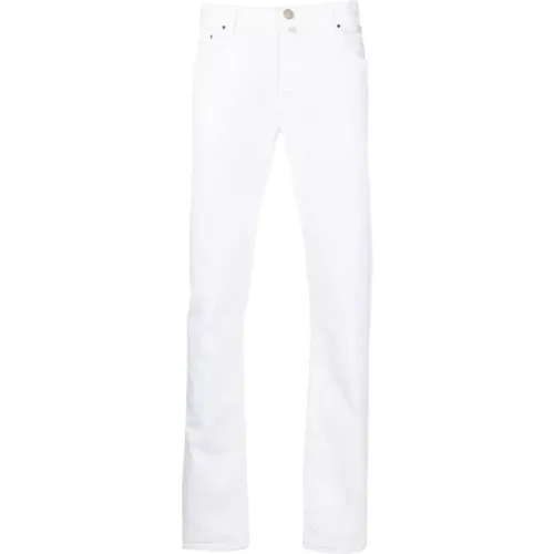 Bull Denim Slim Fit Jeans , male, Sizes: W37, W30, W34, W40 - Jacob Cohën - Modalova