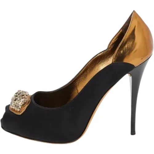 Pre-owned Pumps, female, , Size: 7 US Pre-owned Leather heels - Giuseppe Zanotti Pre-owned - Modalova