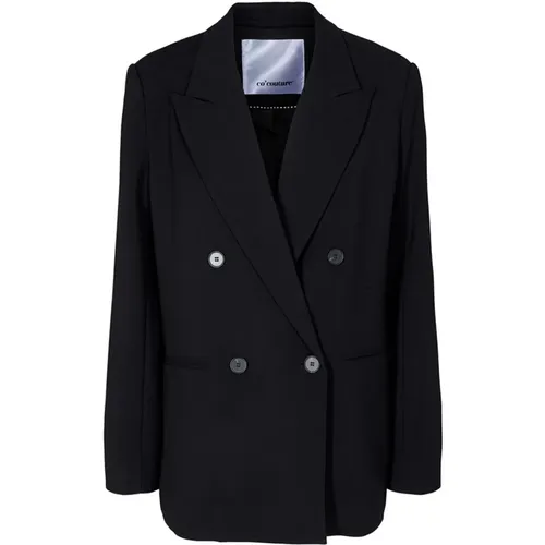 Oversize Blazer with Smart Buttons , female, Sizes: XL - Co'Couture - Modalova