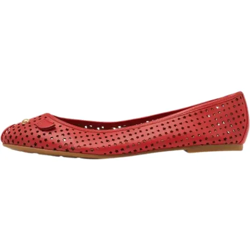 Pre-owned Leather flats , female, Sizes: 6 UK - Marc Jacobs Pre-owned - Modalova