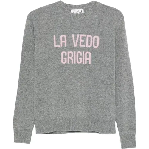 Round-neck Knitwear, female, , Size: M Round-neck Knitwear - MC2 Saint Barth - Modalova