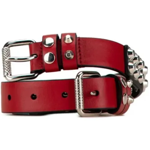 Pre-owned Leather belts , female, Sizes: ONE SIZE - Prada Vintage - Modalova