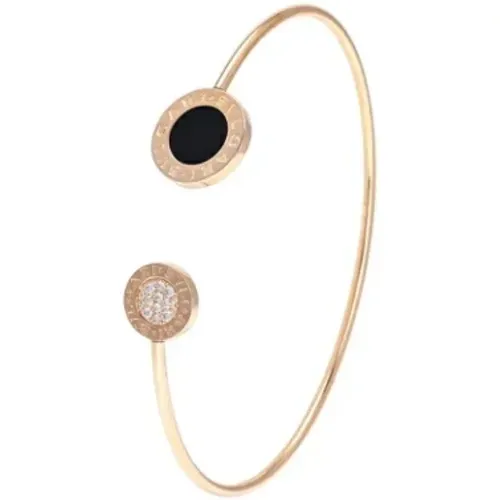 Pre-owned Jewellery, female, , Size: ONE SIZE Pre-owned Rose Gold bracelets - Bvlgari Vintage - Modalova