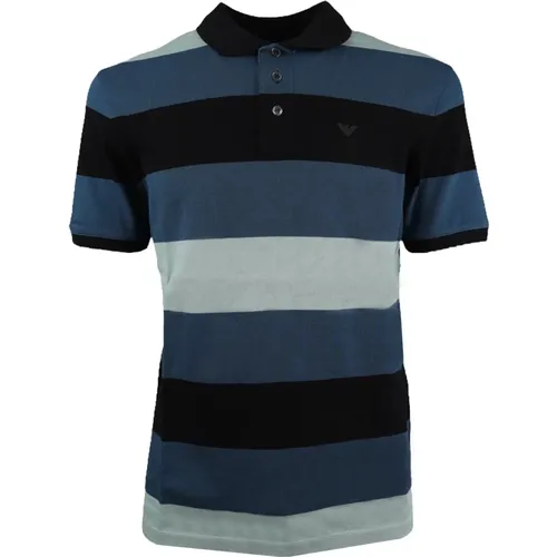 Cotton Polo Shirt , male, Sizes: S - Emporio Armani - Modalova