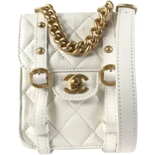 Pre-owned Cross Body Bags, female, , Size: ONE SIZE Pre-owned Leather chanel-bags - Chanel Vintage - Modalova