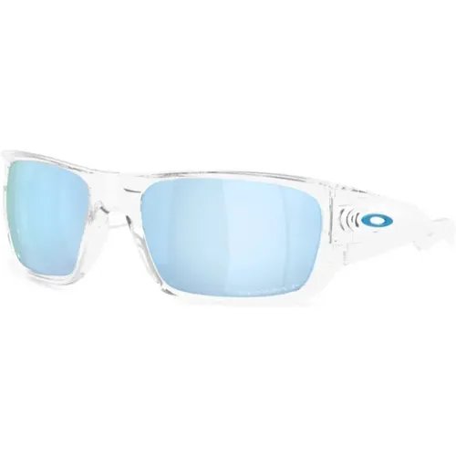 Sunglasses, male, , Size: ONE SIZE Clear Polished Sunglasses - Oakley - Modalova