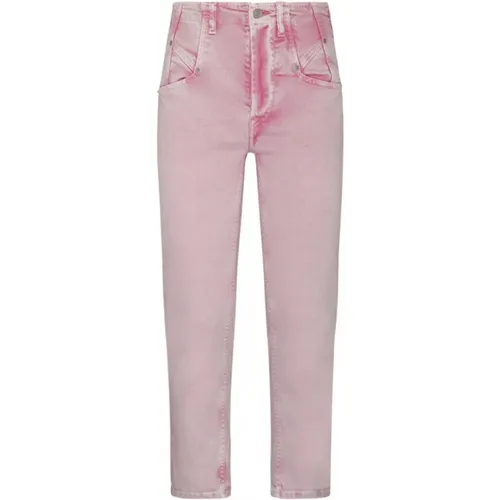 Light Cotton Niliane Cropped Jeans , female, Sizes: S - Isabel marant - Modalova