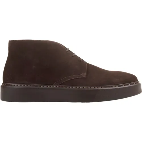 Suede Chukka Ankle Boots , male, Sizes: 10 UK, 9 1/2 UK, 6 UK, 9 UK, 7 UK, 11 UK - Doucal's - Modalova