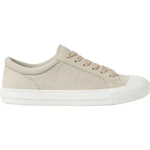 Sneakers, male, , Size: 7 US Low Top Sneaker Bassa Flow - Fendi - Modalova