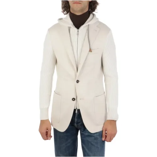 Monopetto Jacket , male, Sizes: M - Eleventy - Modalova