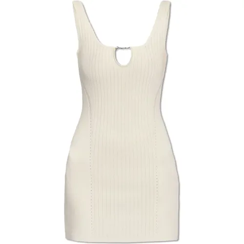 ‘Sierra’ ribbed dress , female, Sizes: S, 3XS, 2XS, XS - Jacquemus - Modalova