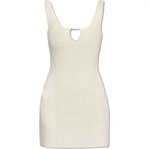 ‘Sierra’ ribbed dress , female, Sizes: S, L, 3XS, 2XS, XS - Jacquemus - Modalova