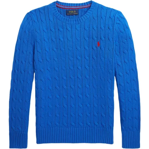 Braided Crew Neck Sweaters , female, Sizes: M, 2XL, L, S, XL - Polo Ralph Lauren - Modalova