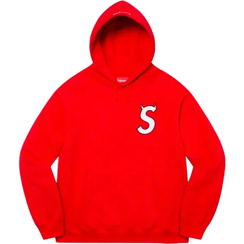 Limitierte Auflage Logo Kapuzenpullover Rot - Supreme - Modalova