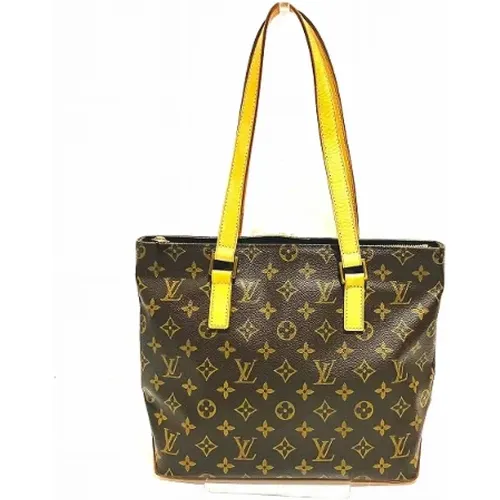 Pre-owned Tote Bags, female, , Size: ONE SIZE Pre-owned Canvas shoulder-bags - Louis Vuitton Vintage - Modalova