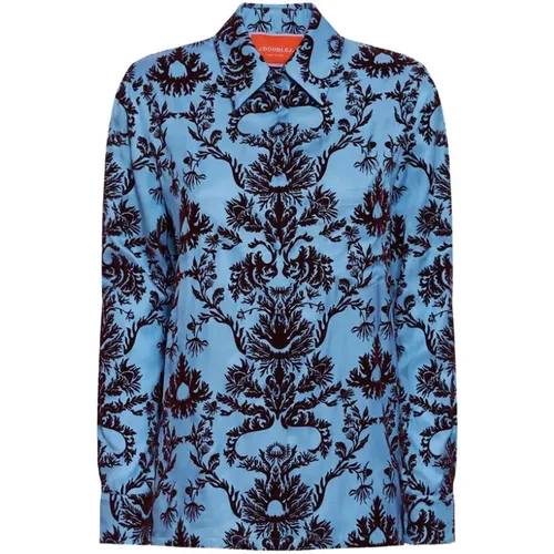 Jacquard Boy Shirt La DoubleJ - La DoubleJ - Modalova