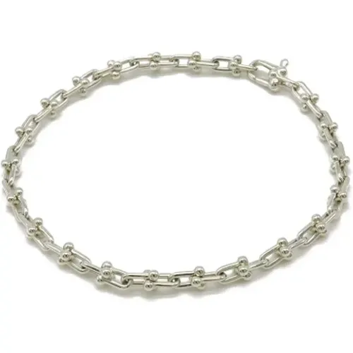 Pre-owned Jewellery, female, , Size: ONE SIZE Pre-owned Silver bracelets - Tiffany & Co. Pre-owned - Modalova