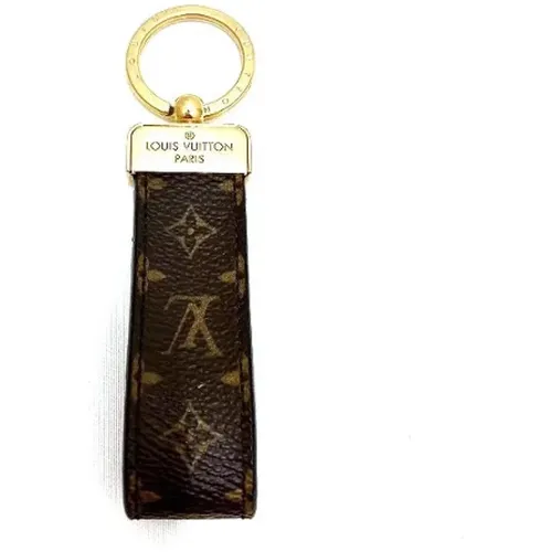 Pre-owned Accessories, male, , Size: ONE SIZE Pre-owned Canvas key-holders - Louis Vuitton Vintage - Modalova