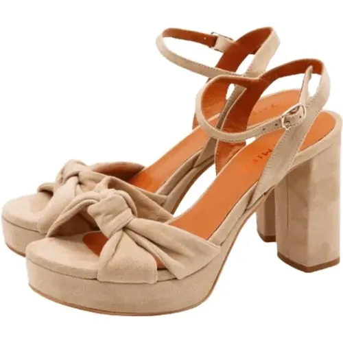 High Heel Sandals , female, Sizes: 8 UK, 6 1/2 UK - Thea Mika - Modalova