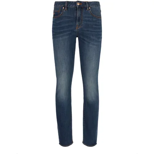 Slim-fit Jeans , Herren, Größe: W29 - Armani Exchange - Modalova