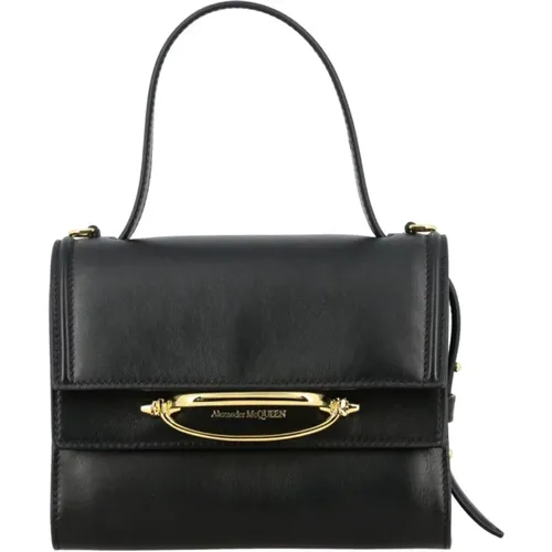 Luxury Leather Handbag , female, Sizes: ONE SIZE - alexander mcqueen - Modalova